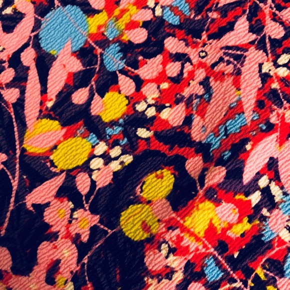 Pink Floral Cassie pencil skirt Lynnae top XS XXS - Picture 5 of 8